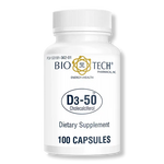 Biotech Vitamin D3-50 50,000 IU