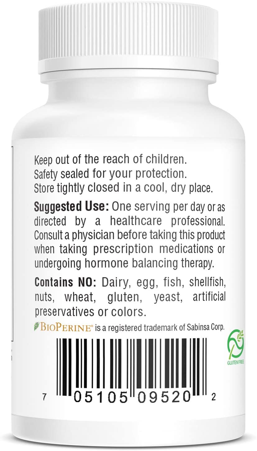 The informational side of an AndroDIM dietary supplement bottle