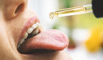 A person microdosing Mushroom Nootropic