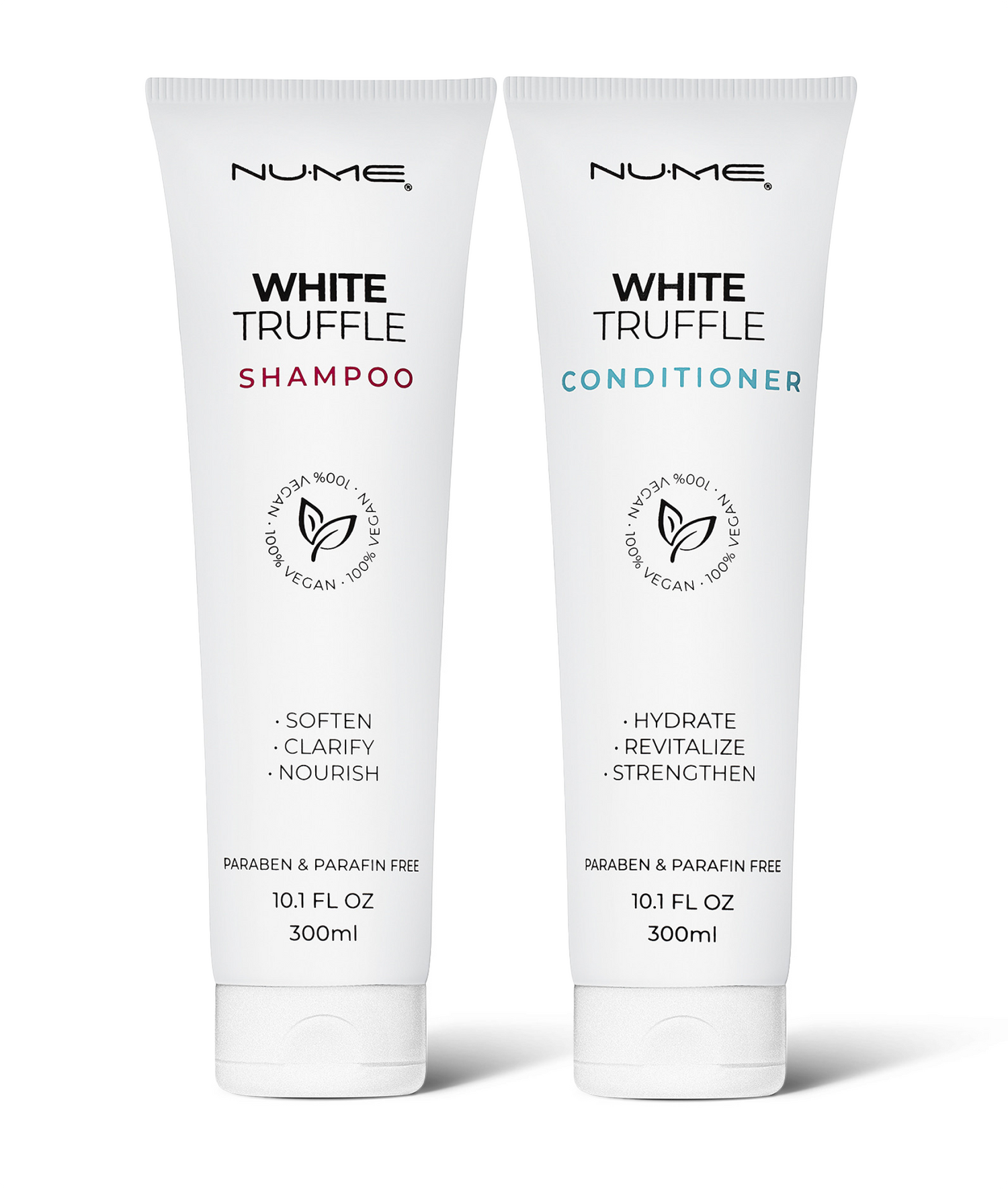 Vegan White Truffle Shampoo & Conditioner Duo – Moisture Rich Set